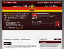 Tablet Screenshot of 40-jahre-ddr.de